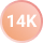 14K Rose Gold