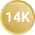 14K Yellow Gold