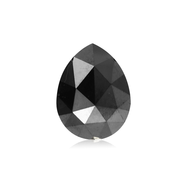 Pear 0.19ct Fancy  Black SI1