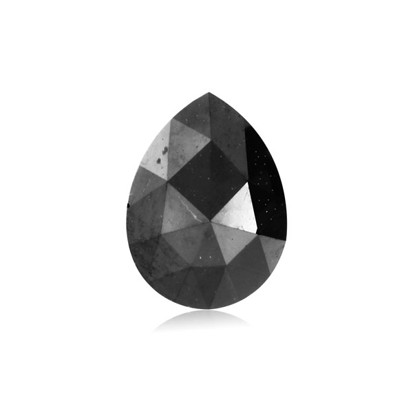Pear 0.21ct Fancy  Black I1