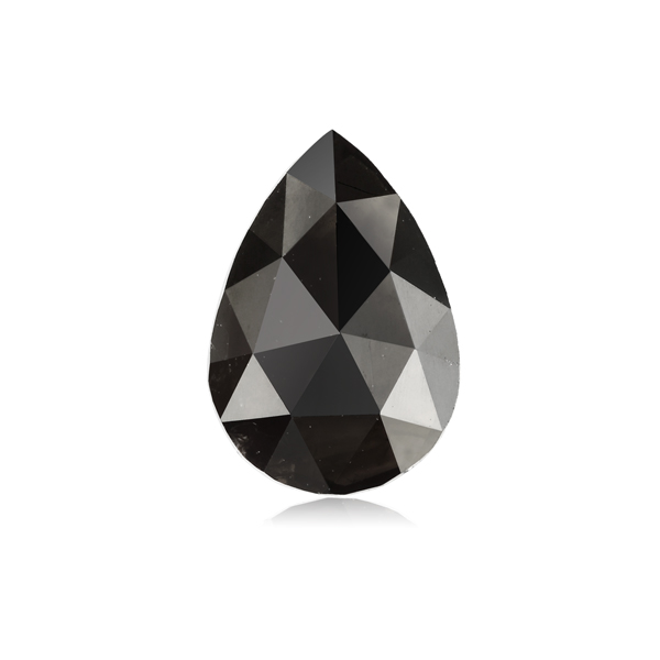 Pear 0.25ct Fancy  Black SI1