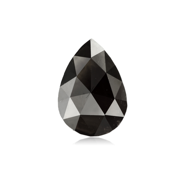 Pear 0.24ct Fancy  Black SI1