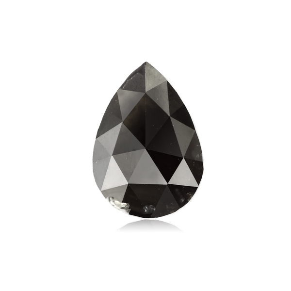 Pear 0.25ct Fancy  Black SI1