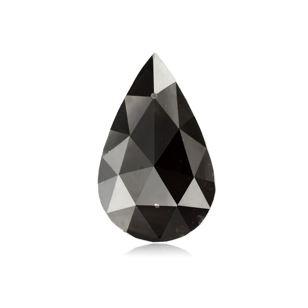 Pear 0.25ct Fancy  Black SI1