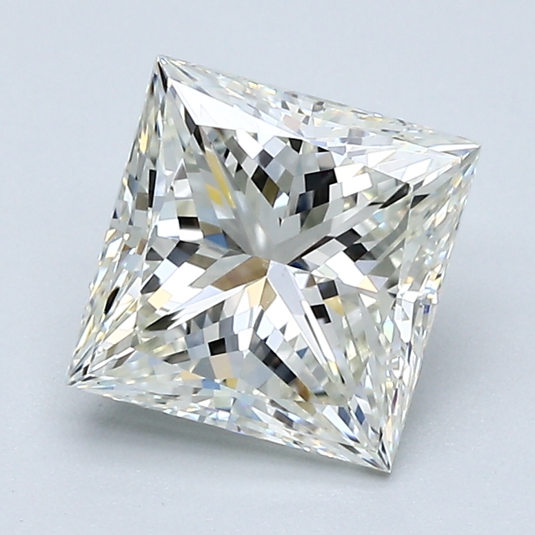 2.01 Carat Princess Cut Natural Diamond