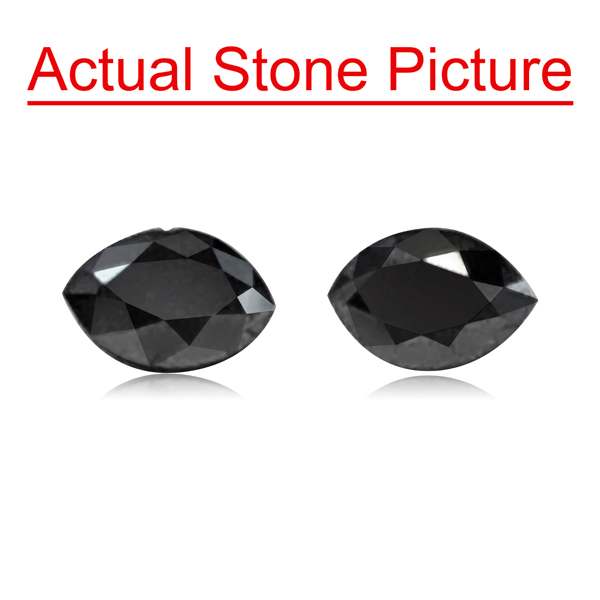 Marquise 0.21ct Fancy  Black VS1