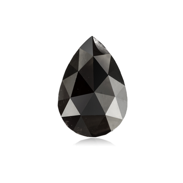 Pear 0.24ct Fancy  Black SI1