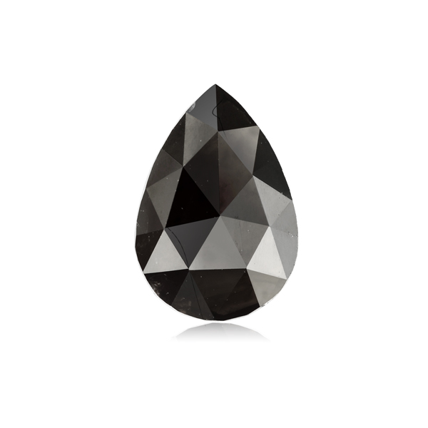 Pear 0.25ct Fancy  Black SI1