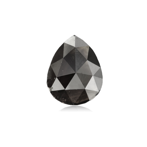 Pear 0.25ct Fancy  Black SI1