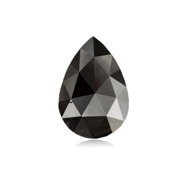 Pear 0.25ct Fancy  Black SI1