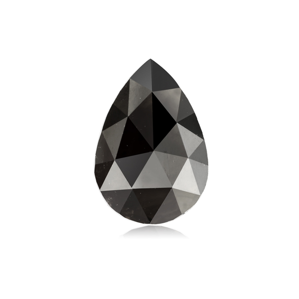 Pear 0.25ct Fancy  Black SI1