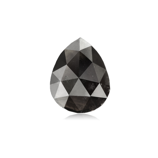 Pear 0.25ct Fancy  Black SI1