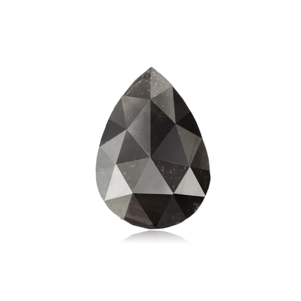 Pear 0.25ct Fancy  Black SI1