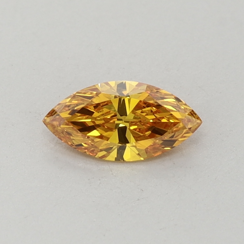 Marquise 0.33ct Fancy Vivid  Yellow VVS1