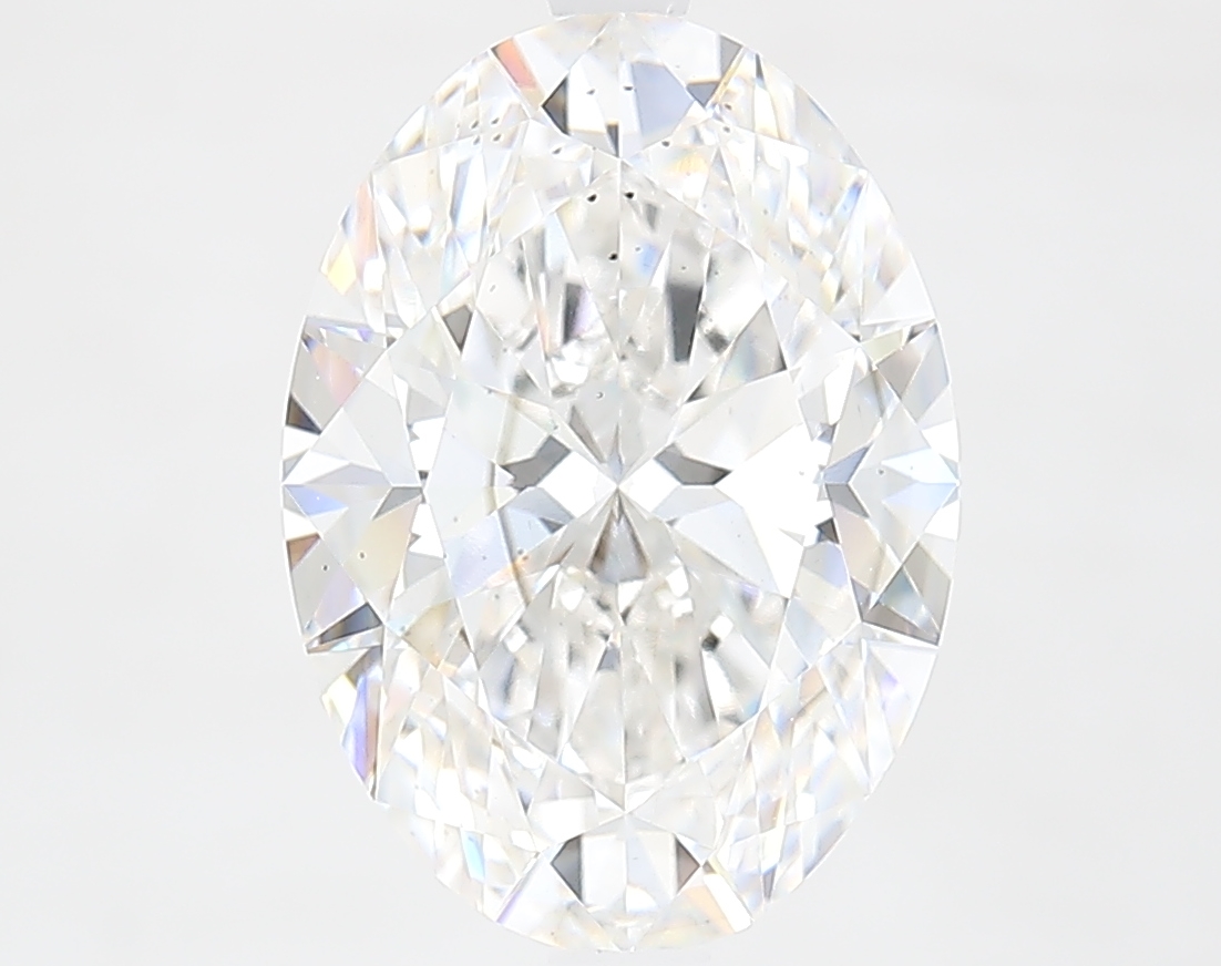 4.1ct Oval F SI1 IGI