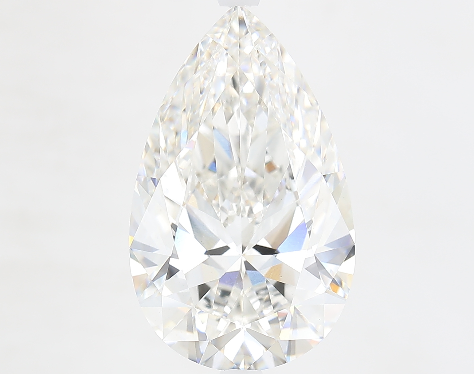 7.6ct Pear G VS1 IGI