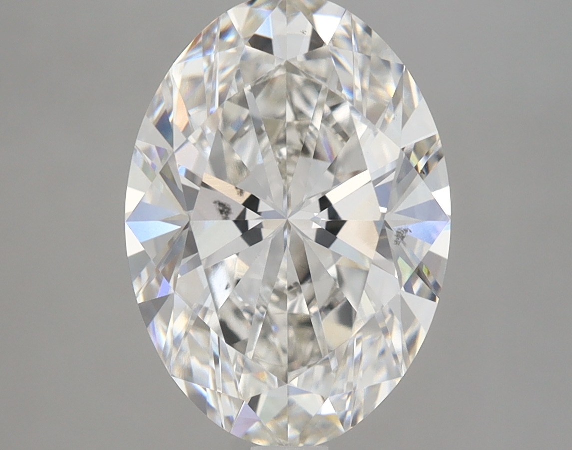 4.0ct Oval G SI1 GIA