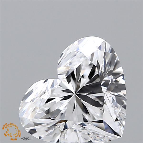 4.1ct Heart E VS1 GIA