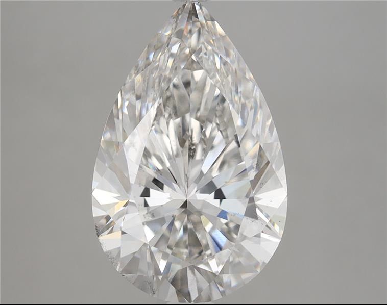 4.1ct Pear G SI1 GIA