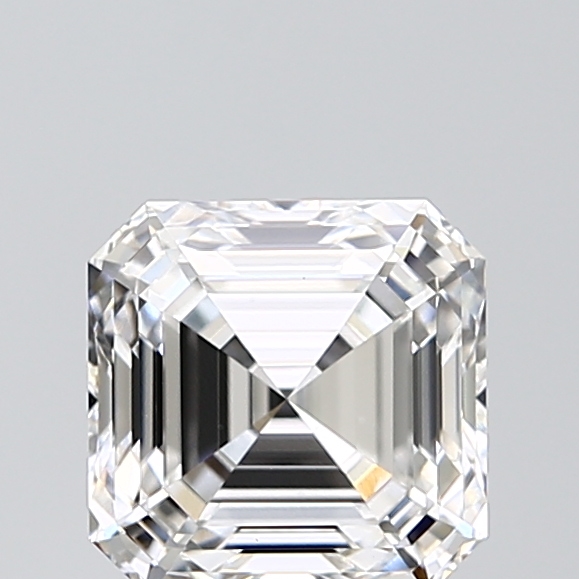 2.1ct Asscher E VS1 IGI