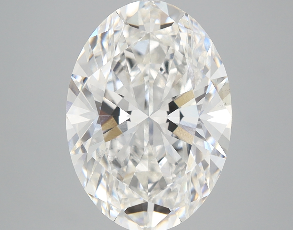 4.1ct Oval F VS2 GIA