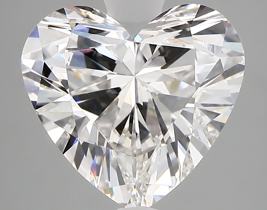 3.44 Carat Heart Cut Lab Diamond