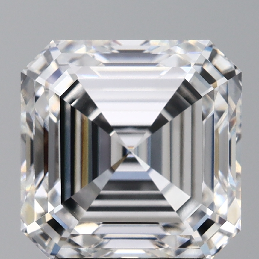 4.0ct Asscher F VVS2 IGI