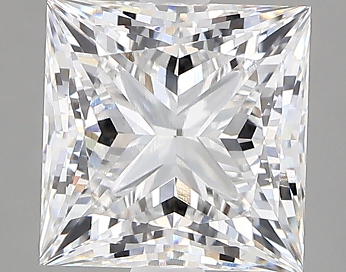 2.61 Carat Princess Cut Lab Diamond