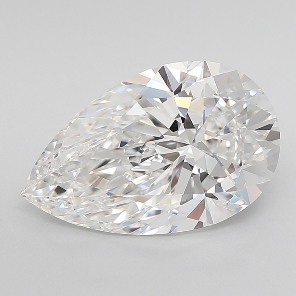 5.01ct Pear E IF IGI