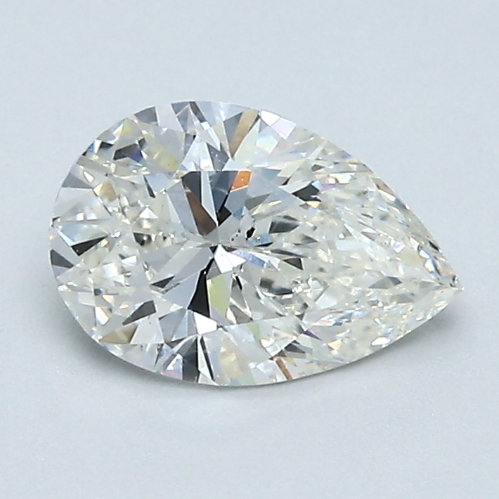 0.98 Carat Pear Cut Natural Diamond