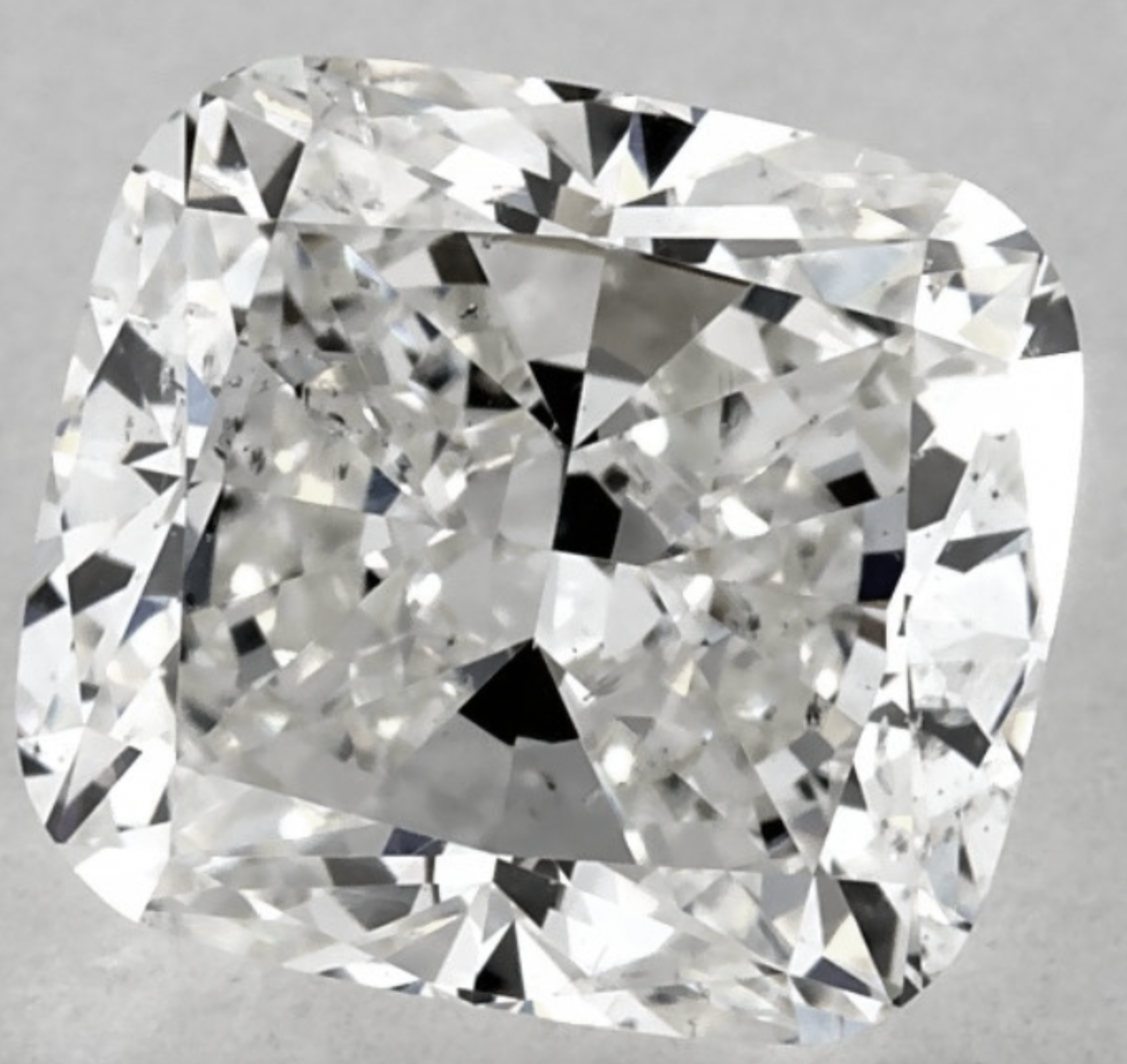 2.01 Carat Cushion Cut Natural Diamond