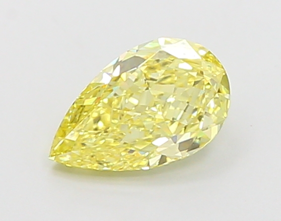 1.2ct Pear Fancy Intense Yellow VS1 IGI