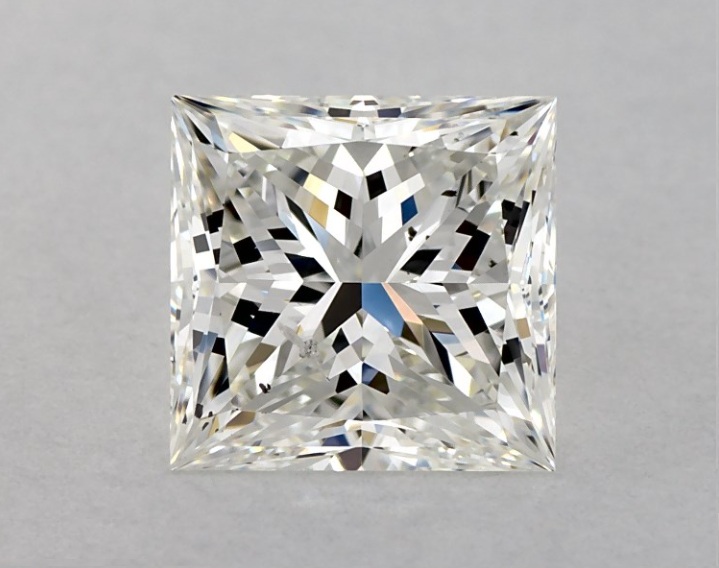 1.74 Carat Princess Cut Natural Diamond