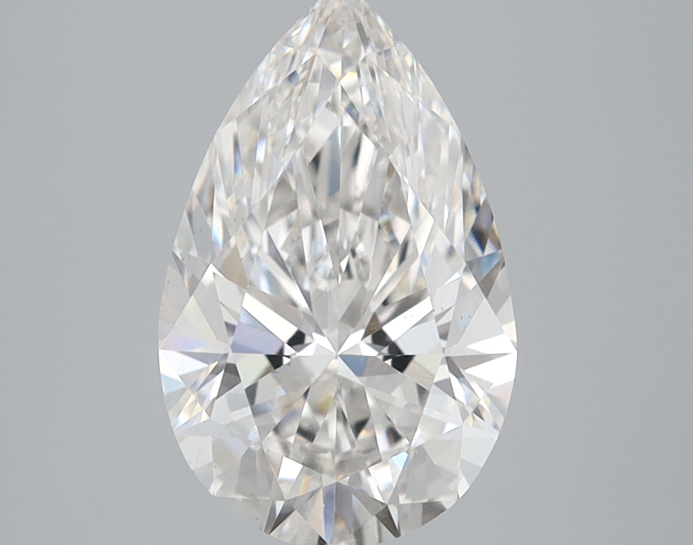 2.1ct Pear F VS1 IGI