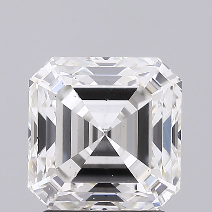 2.03 Carat Asscher Cut Lab Diamond