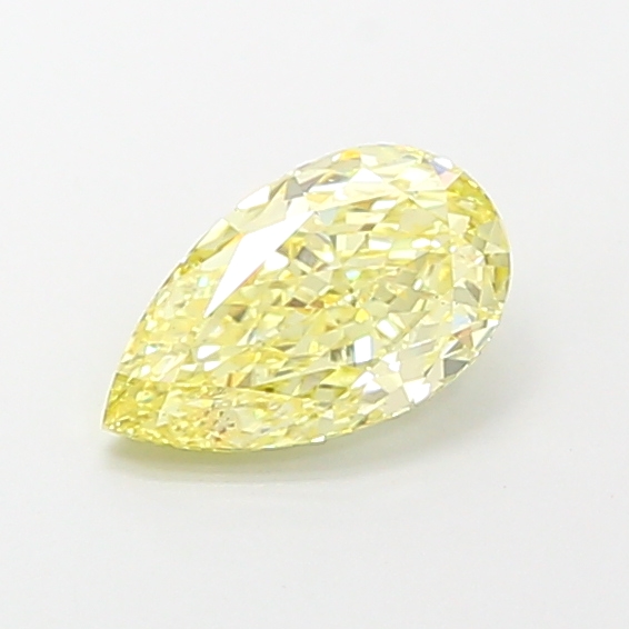 1.5ct Pear Fancy Intense Yellow VS2 IGI