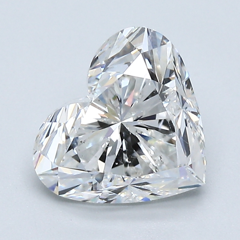 2.03 Carat Heart Cut Natural Diamond