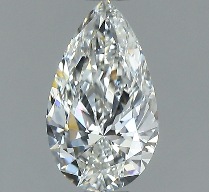 0.71 Carat Pear Cut Natural Diamond