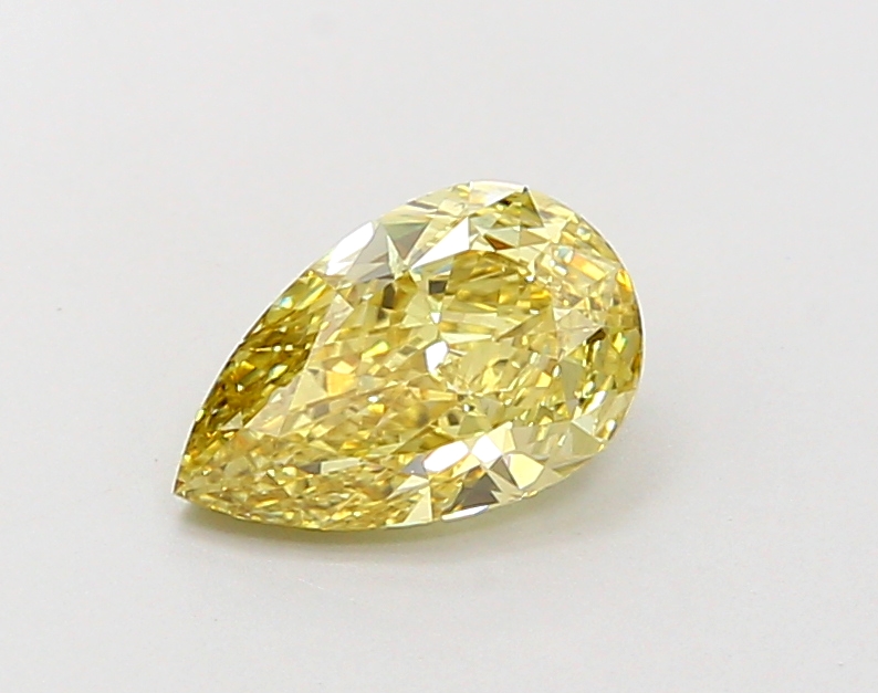 1.2ct Pear Fancy Intense Yellow VS1 IGI