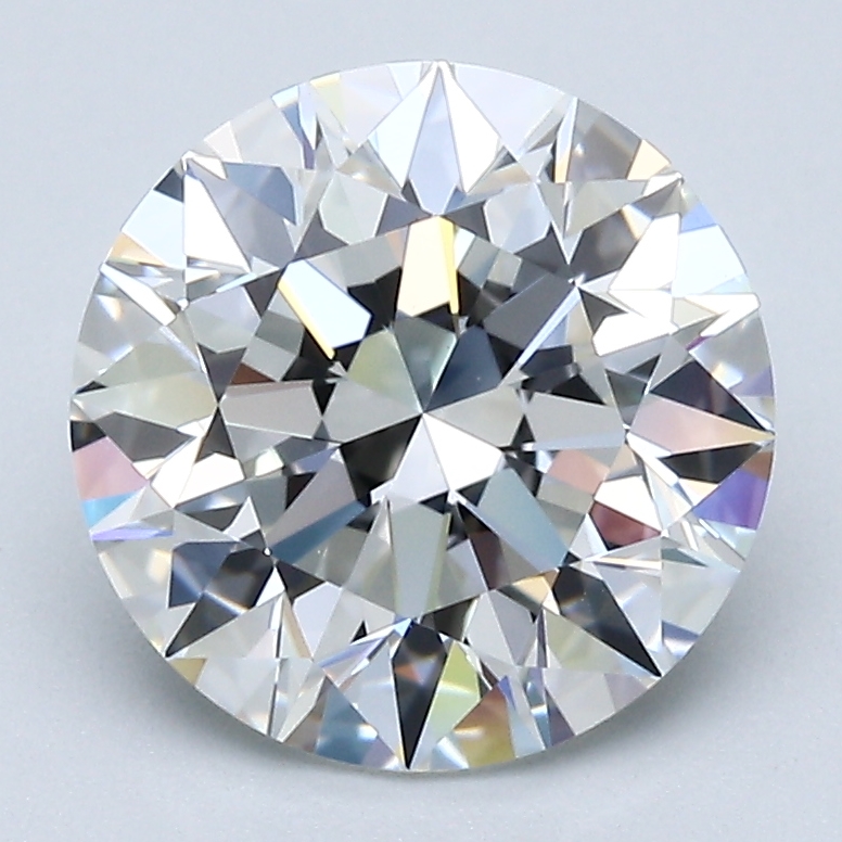 3 Carat Round Cut Natural Diamond