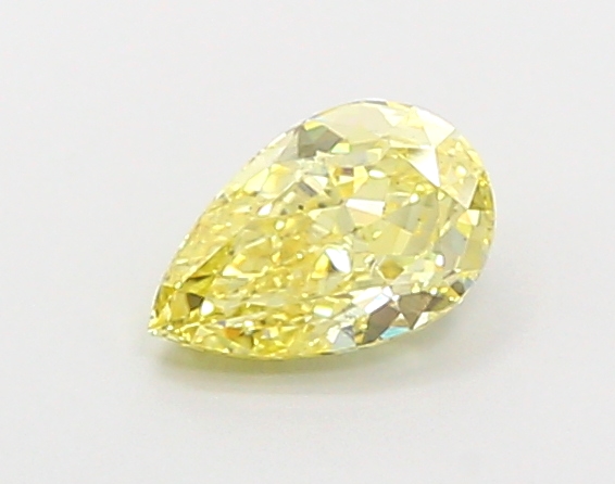 1.0ct Pear Fancy Intense Yellow SI1 IGI