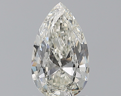 1 Carat Pear Cut Natural Diamond