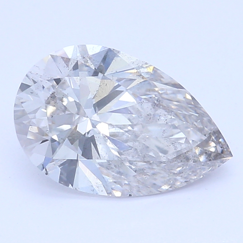 0.72 Carat Pear Cut Lab Diamond