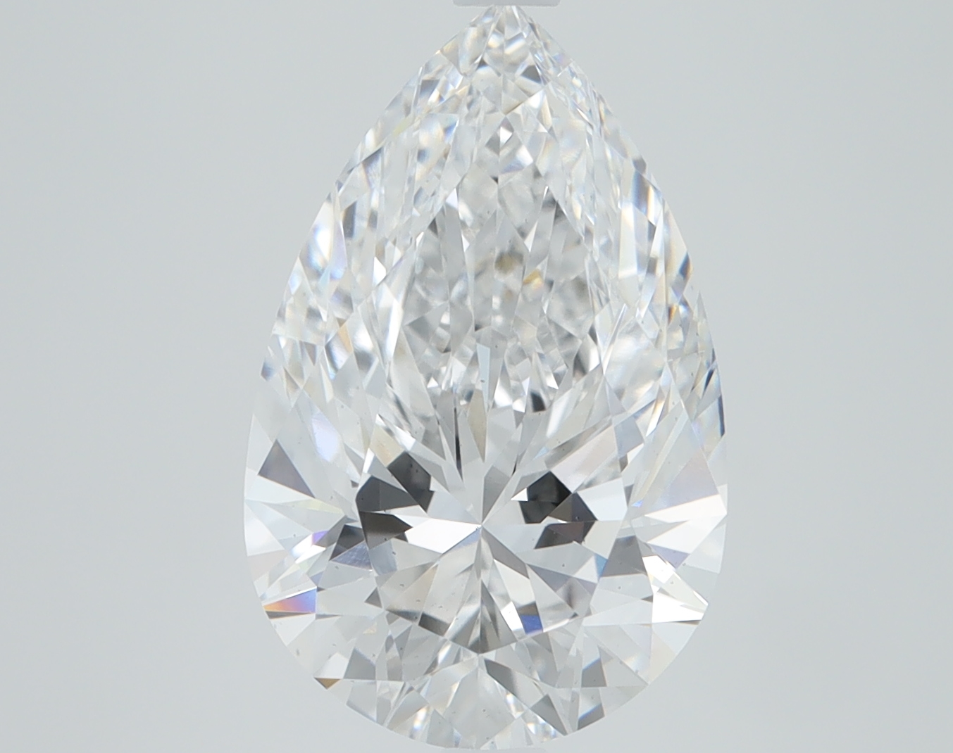 4.02 Carat Pear Cut Lab Diamond