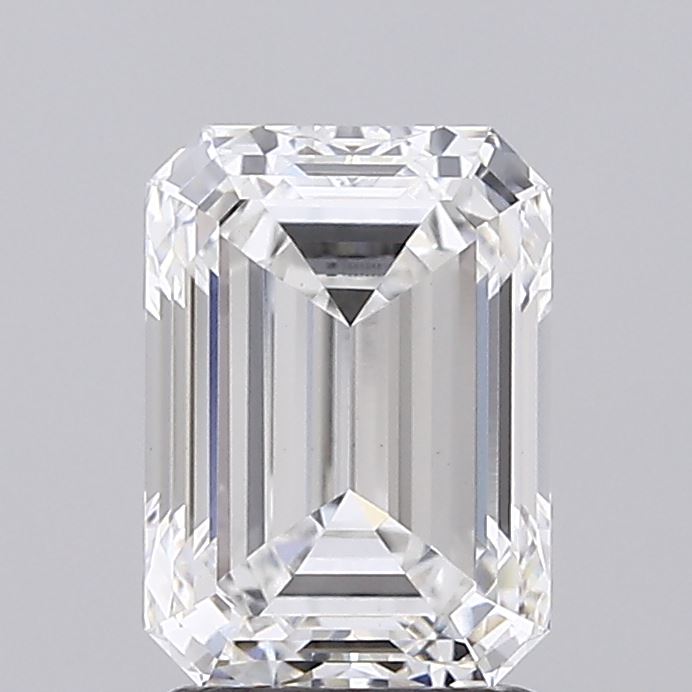1.58 Carat Emerald Cut Lab Diamond