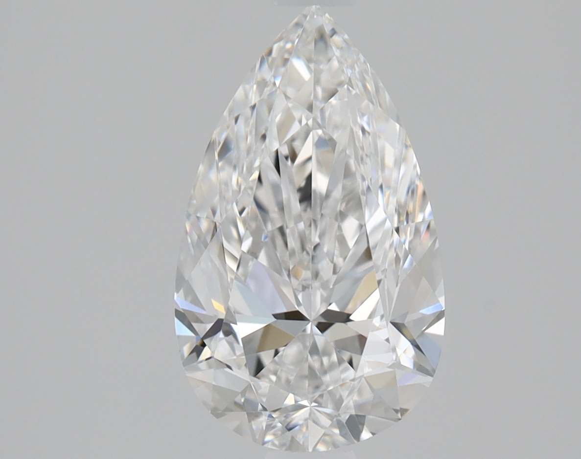 1 Carat Pear Cut Natural Diamond