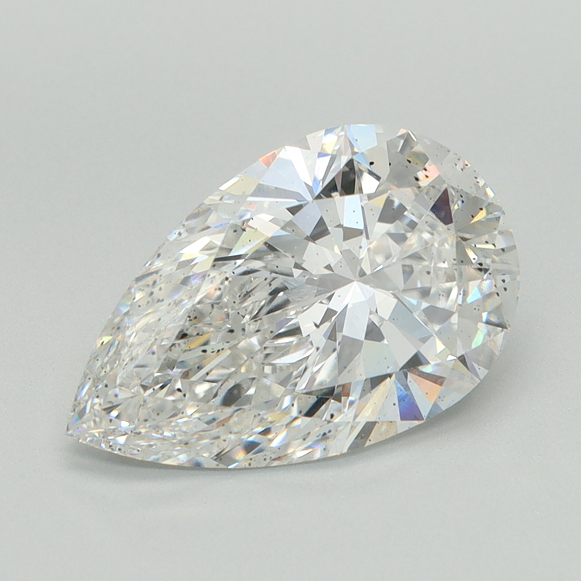Pear 3.11ct F SI1