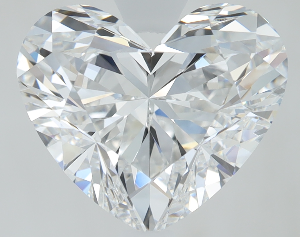 2.77 Carat Heart Cut Lab Diamond