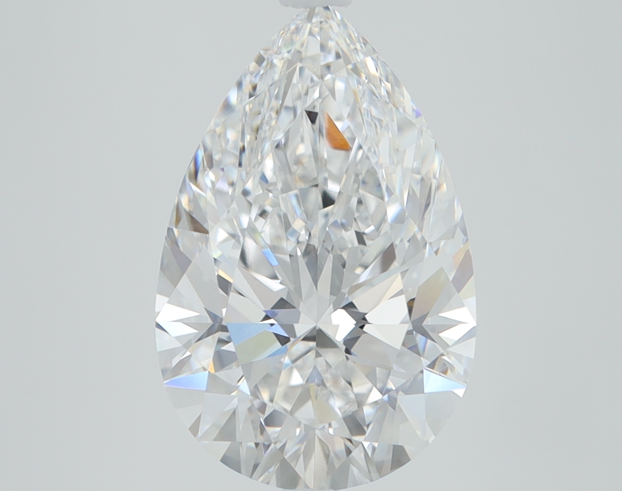 3.66 Carat Pear Cut Lab Diamond