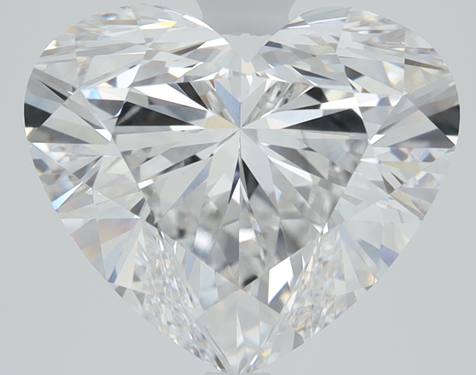 3.5 Carat Heart Cut Lab Diamond